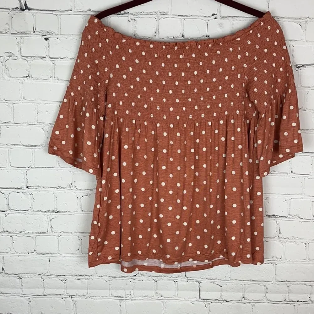 Rewind Polka Dot Top